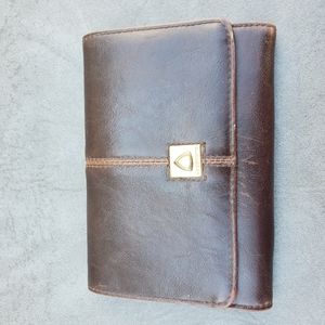 Liz Claiborne tri fold wallet brown